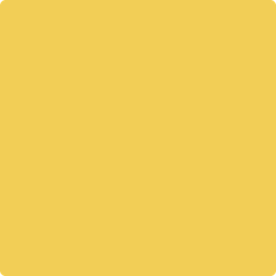 Benjamin Moore's paint color 349 Yellow Brick Road from Cincinnati Color Company.