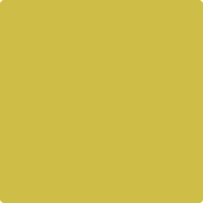 Benjamin Moore's paint color 371 Bright Gold from Cincinnati Color Company.