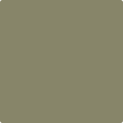 Benjamin Moore's paint color 510 Springfield Sage from Cincinnati Color Company.