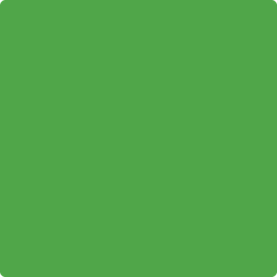 Benjamin Moore's paint color 560 Sullivan Green from Cincinnati Color Company.