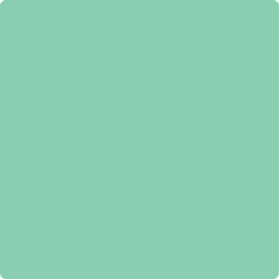 Benjamin Moore's paint color 578 Florida Keys from Cincinnati Color Company.