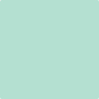 Benjamin Moore's paint color 589 Gentle Breeze from Cincinnati Color Company.