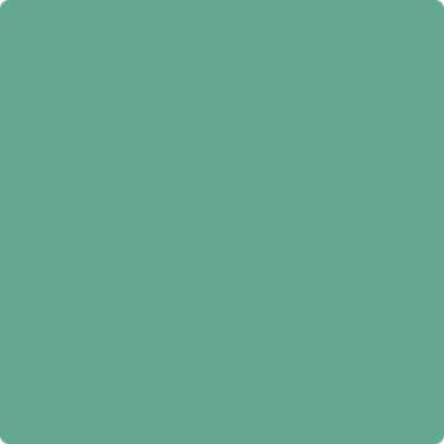 Benjamin Moore's paint color 600 Medici Malachite from Cincinnati Color Company.