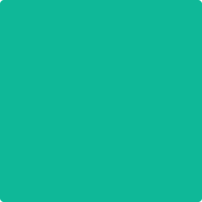 Benjamin Moore's paint color 615 Mayan Green from Cincinnati Color Company.