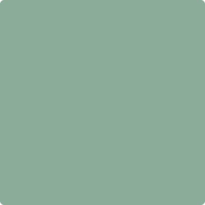 Benjamin Moore's paint color 634 Forest Valley Green from Cincinnati Color Company.