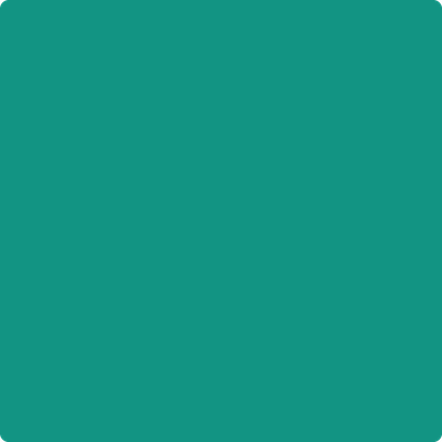 Benjamin Moore's paint color 658 Neptune Green from Cincinnati Color Company.