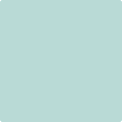 Benjamin Moore's paint color 674 Spring Sky from Cincinnati Color Company.