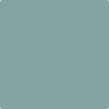 Benjamin Moore's paint color 711 Boca Raton Blue from Cincinnati Color Company.