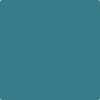 Benjamin Moore's paint color 727 Calypso Blue from Cincinnati Color Company.