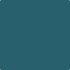 Benjamin Moore's paint color 728 Bermuda Turquoise from Cincinnati Color Company.