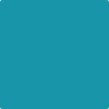 Benjamin Moore's paint color 761 Meridian Blue from Cincinnati Color Company.