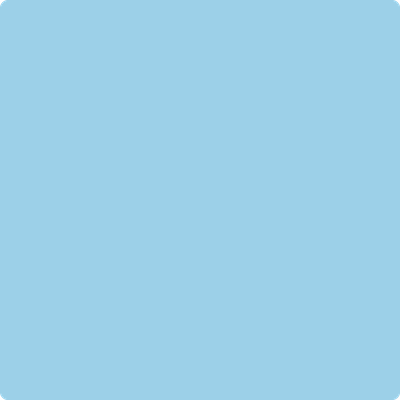 Benjamin Moore's paint color 780 Crisp Morning Air from Cincinnati Color Company.