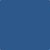Benjamin Moore's paint color 798 Blue Suede Shoes from Cincinnati Color Company.