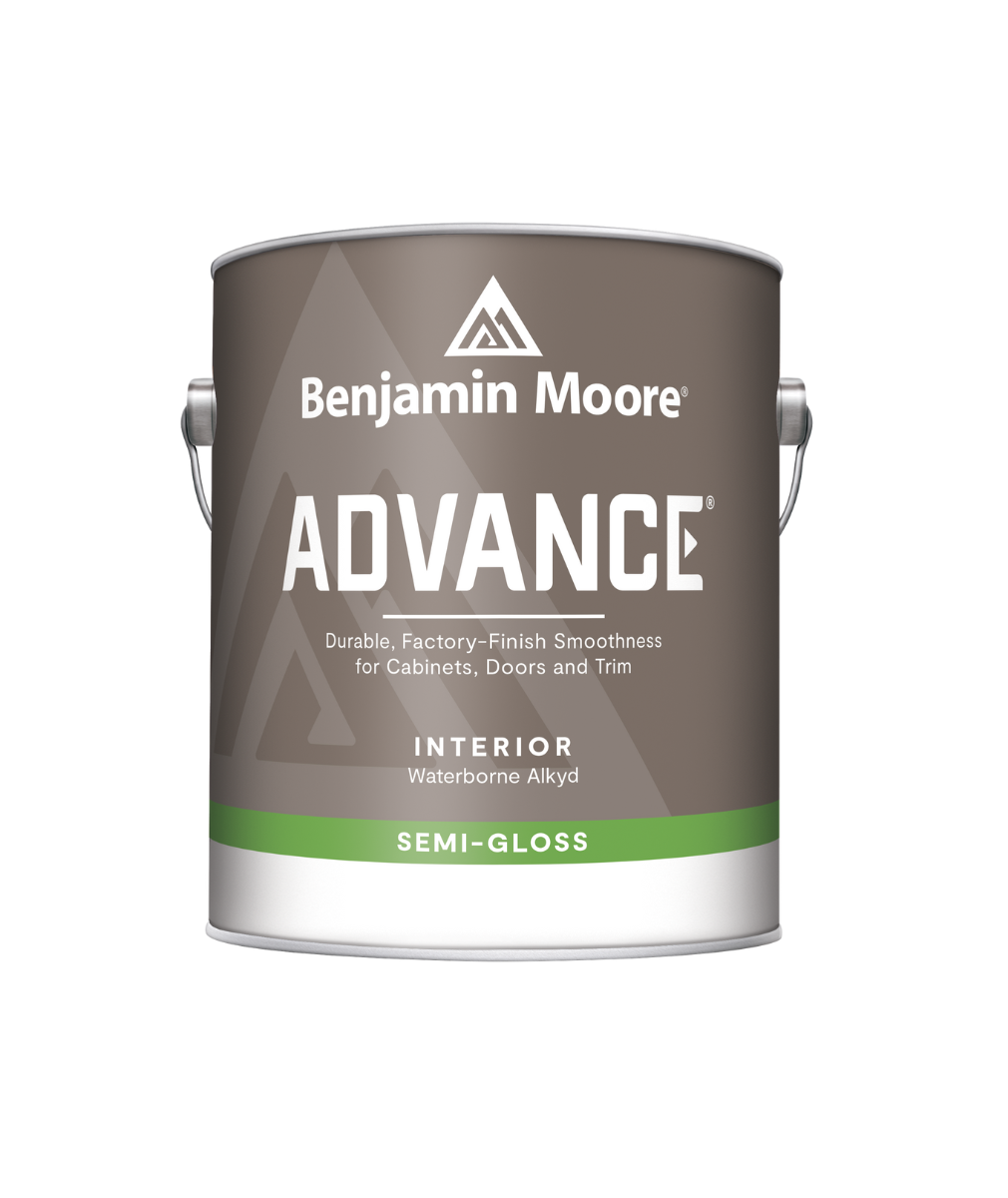 Benjamin Moore Advance Semi Gloss Paint available at Cincinnati Color Company.
