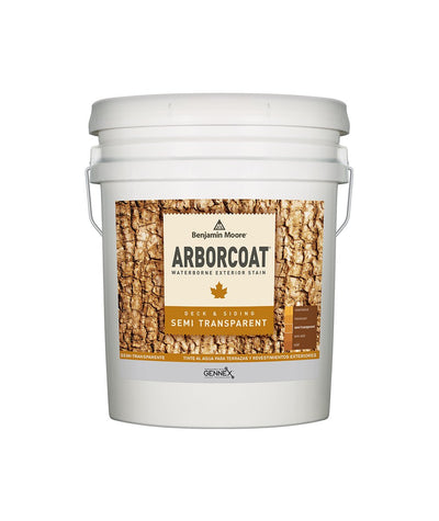 Benjamin Moore Arborcoat Semi-Transparent 5 Gallon Pail, available at Cincinnati Colors.