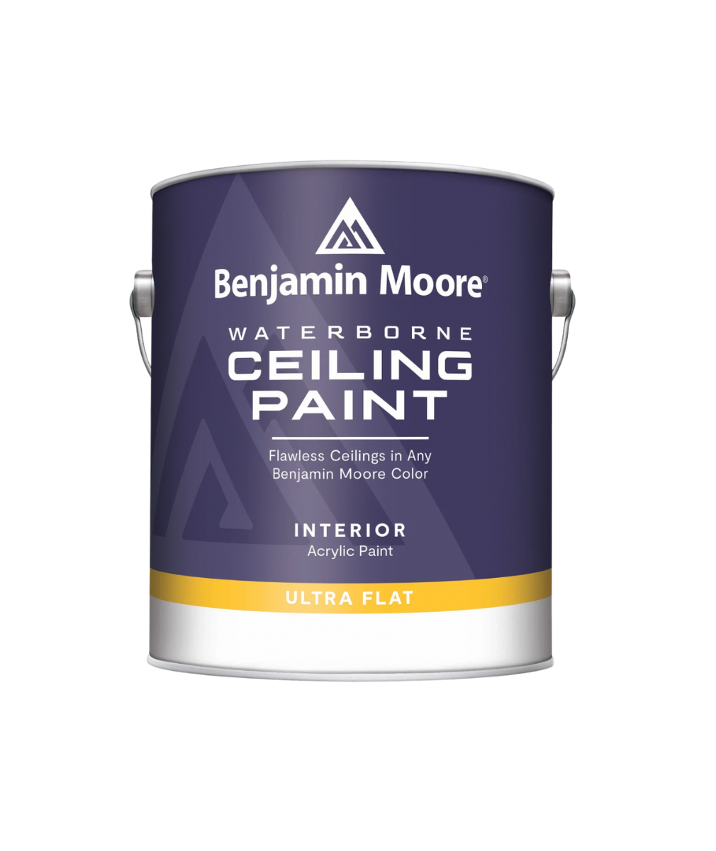 Benjamin Moore Waterborne Ceiling Paint available at Cincinnati Color Company.