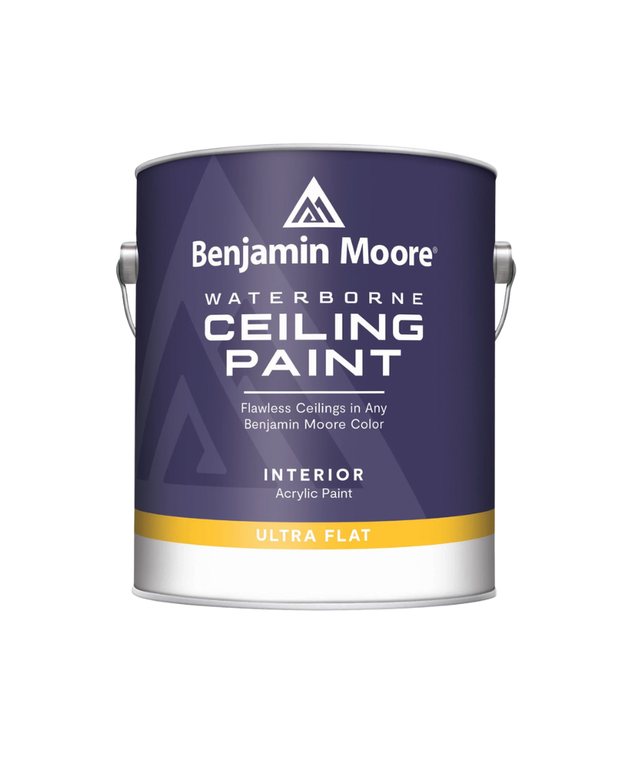 Benjamin Moore Waterborne Ceiling Paint available at Cincinnati Color Company.
