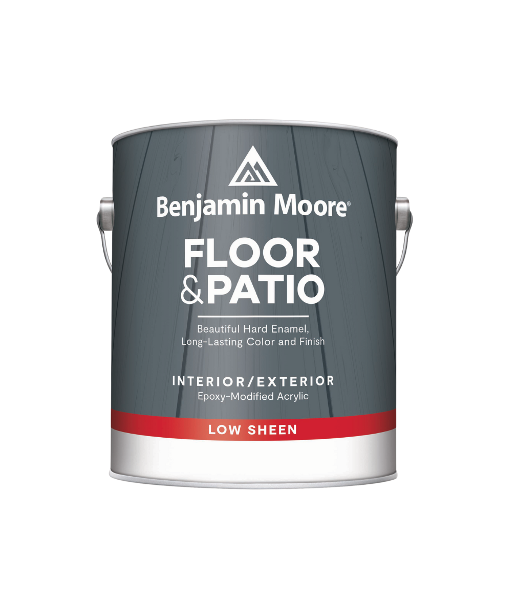 Benjamin Moore floor and patio low sheen Interior Paint available at Cincinnati Color Company.