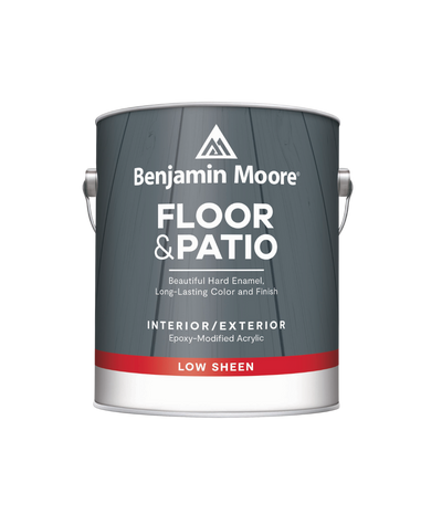 Benjamin Moore floor and patio low sheen Interior Paint available at Cincinnati Color Company.