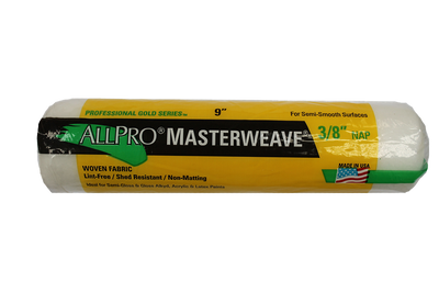 Allpro masterwave 9"x1/4" rollers, available at Cincinnati Color Company in Ohio.