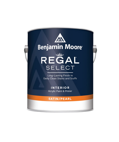 Benjamin Moore Regal Select Pearl Paint available at Cincinnati Color Company.