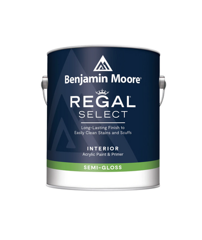Benjamin Moore Regal Select Semi-Gloss Paint available at Cincinnati Color Company.
