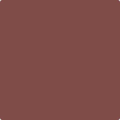 Benjamin Moore's paint color CC-152 Laurentian Red from Cincinnati Color Company.
