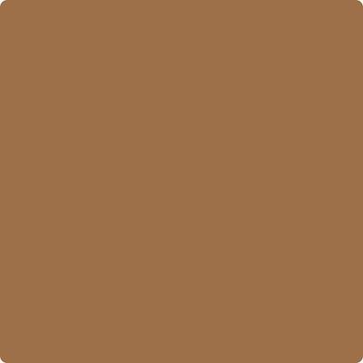 Benjamin Moore's paint color CC-272 Spiced Rum from Cincinnati Color Company.