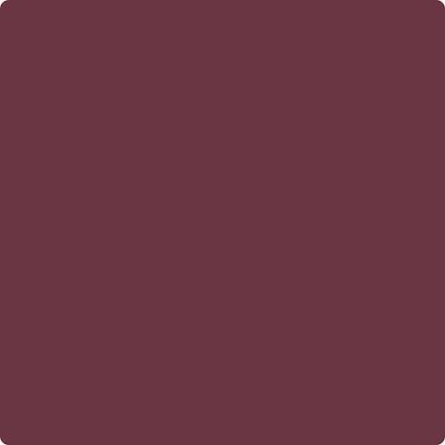Benjamin Moore's paint color CC-32 Radicchio from Cincinnati Color Company.