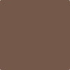 Benjamin Moore's paint color CC-482 Chocolate Fondue from Cincinnati Color Company.