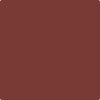 Benjamin Moore's paint color CC-62 Sundried Tomato from Cincinnati Color Company.