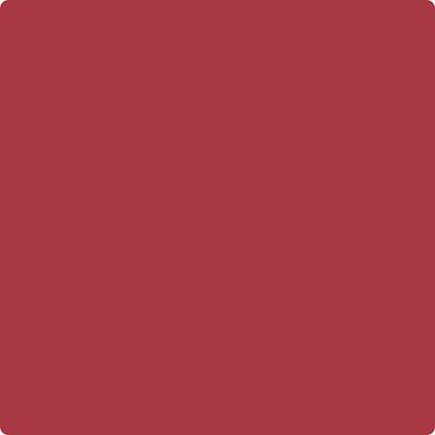 Benjamin Moore's paint color CC-68 Lyons Red from Cincinnati Color Company.