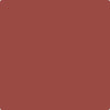 Benjamin Moore's paint color CC-92 Spanish Red from Cincinnati Color Company.