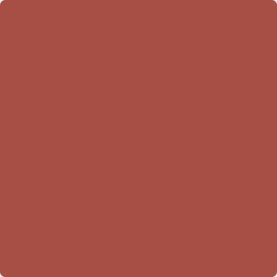 Benjamin Moore's paint color CC-94 Northern Fire from Cincinnati Color Company.