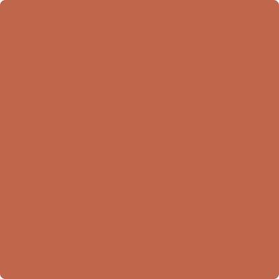 Benjamin Moore's paint color CC-98 Prairie Lily from Cincinnati Color Company.