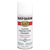 Rustoleum Gloss White Spray Paint, available at Cincinnati Colors.