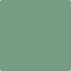 Benjamin Moore's paint color HC-128 Clearspring Green from Cincinnati Color Company.