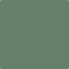 Benjamin Moore's paint color HC-130 Webster Green from Cincinnati Color Company.