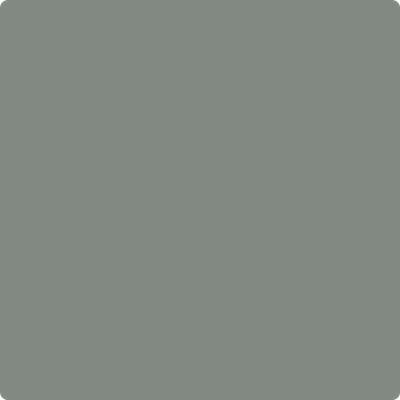Benjamin Moore's paint color HC-163 Duxbury Gray from Cincinnati Color Company.