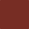 Benjamin Moore's paint color HC-183 Country Redwood from Cincinnati Color Company.