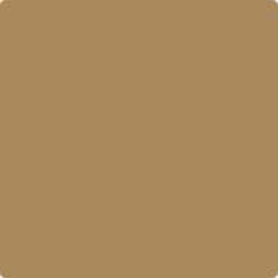 Benjamin Moore's paint color HC-37 Mystic Gold from Cincinnati Color Company.