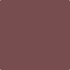 Benjamin Moore's paint color HC-61 New London Burgundy from Cincinnati Color Company.