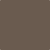 Benjamin Moore's paint color HC-68 Middlebury Brown from Cincinnati Color Company.
