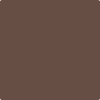 Benjamin Moore's paint color HC-71 Hasbrouck Brown from Cincinnati Color Company.