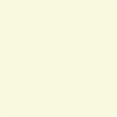 Benjamin Moore's paint color OC-109 Lemon Chiffon from Cincinnati Color Company.