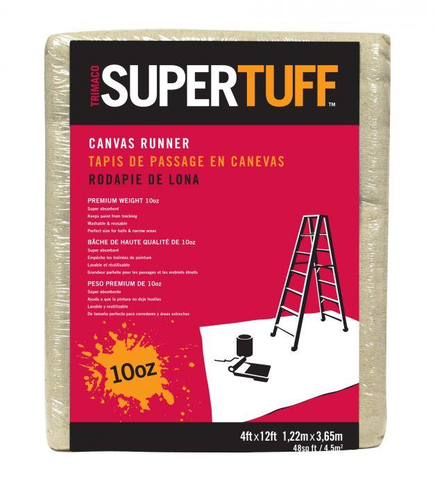 Allpro 4' x 12' canvas dropcloth, available at Cincinnati Colors.