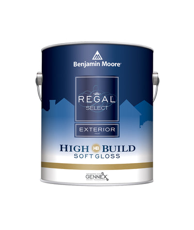Benjamin Moore Regal Select Soft Gloss Exterior Paint Gallon, available at Cincinnati Colors.